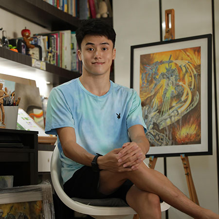 Portrait of Simeon Tan Rui En